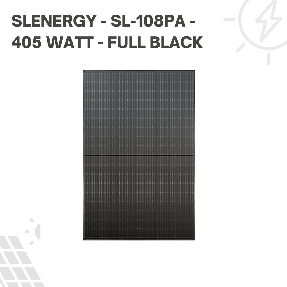 SLENERGY - SL-108PA - 405 Watt - Full Black